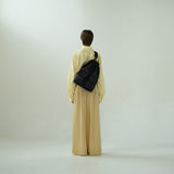3-Way 2-Pocket Drawstring Bag (Black)