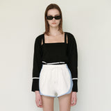 ボレロニットカーディガンセット