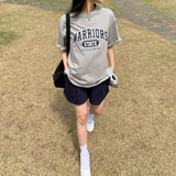 レタリングボクシーTシャツ