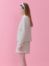 BLAIR TWEED JACKET_BEIGE (6612508016758)
