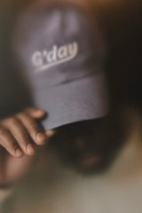 グッドデイコーデュロイボールキャップ/G'day coduroy ballcap(purple)