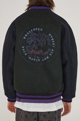 COIN VARSITY JACKET / GREEN (6601035939958)