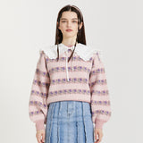 TULIP JACQUARD PULLOVER (6680841879670)