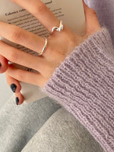 ダブルツイストリング / [925silver] Double twisted ring