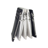 ダブルスティングジッパーウォレット/DOUBLE STING ZIPPER WALLET BK