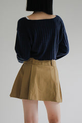 マヨネーズプリーツスカート / Mayonnaise Pleated Skirt (3color)
