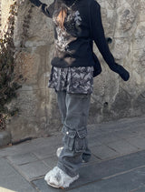 エンジェルルーズフィットニットウェア / angel loose fit knitwear