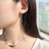 Snowflake Earring (3color) (6658034303094)
