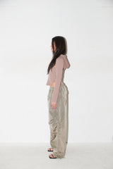 06. PARACHUTE PANTS KHAKI