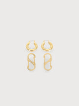 no.4ピアスゴールド / no.4 earring gold  Jessi pick