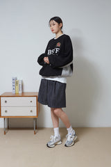 リーグスウェットシャツ/League Sweatshirt (Black)