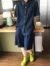 グラビティデニムシャツ