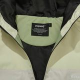 ラインブロックフーディージャケット/BSR2223FWJK029 LINE BLOCK HOODED JACKET CREAM KHAKI