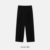 ロアサマーツータックワイドスラックス / Roa Summer Two-Tuck Wide Slacks (4 colors)