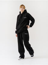 BASIC LOGO MINI WIDE PANTS