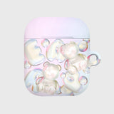 COVY BUBBLE WORLD-PINK(AIR PODS-HARD) (6613155840118)