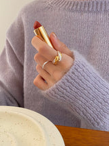 ダブルツイストリング / [925silver] Double twisted ring
