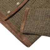 Leona tweed jacket BROWN