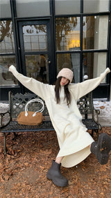 ケープポーラーロングニットドレス / Cape Polar Long Knit Dress