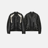 (UNISEX) ピース配色レーサージャケット