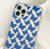ブルーフライフォーンケース / Blue Fly Phone Case on Shell