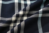 ウーマンズクロスチェックパンツ / WOMANS CROSS CHECK PANTS_NAVY