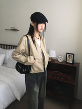 Meto セミブーツカットワイドデニムパンツ