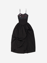 アンバランスシャーリングワンピース / UNBALANCED SHIRRING LONG DRESS