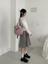 ペズルシースルーペイズリースリットクロップド長袖Tシャツ