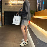 レイトンピグメントオーバーサイズフィットウォッシングスリット長袖Tシャツ / Layton Pigment Oversized Fit Washing Slit Long Sleeve Tee (5 colors)