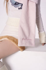Ribbon Muffler_Fairy pink