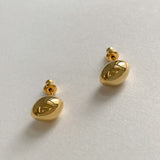 ビーンピアス_18k Gold Plating