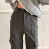 [BELLIDE MADE / 2 lengths] CORDUROW STRAIGHT CARGO PANTS