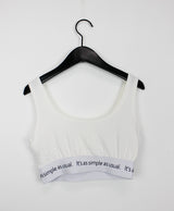 レタリングブラトップ/Lettering Bra Top (3color)