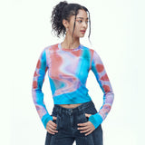 LSDウォーマー グラフィック クロップ Tシャツ / LSD WARMER GRAPHIC CROP T