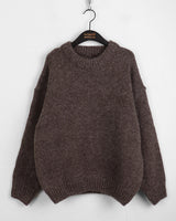 Sentom Round Long-Sleeved Knit