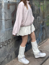 ロマンティックリンクルバンディングスカート / Romantic wrinkle banding skirt