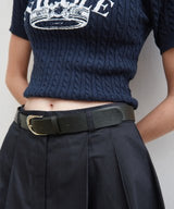 NICOLE ベーシックレザーベルト