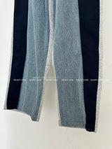 Just Coloring Denim Wide Pants