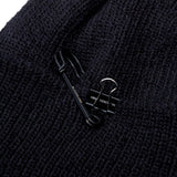 BBD Signature Custom Long Beanie (Black) (6643614875766)