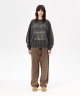 MULTI-LOGO PIGMENT SWEATSHIRT