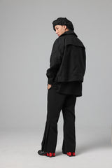 BUG wide collar jacket