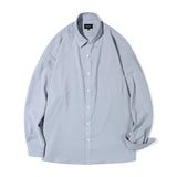 ビックオーバーフィットポリシャツ/Big overfit Poly Shirts S37-2 Ash Gray