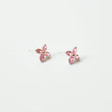 ピンクプルメリアピアス/PINK PLUMERIA EARRING