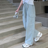 リフレッシングナイロンワイドカーゴパンツ