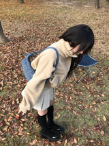 テディベアフリースジャンパー