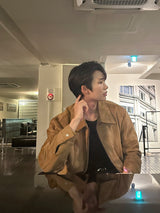 LMN Mayer Line Suede Jacket (2 colors)