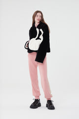 ビッグチェリーボアファージャンパー / BIG CHERRY BOA FUR JUMPER [BLACK]