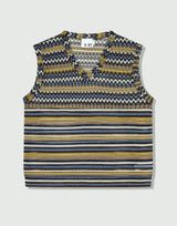 ハバナビーチニットベスト / havana beach knit vest yellow