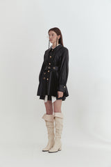 Pleated jacket